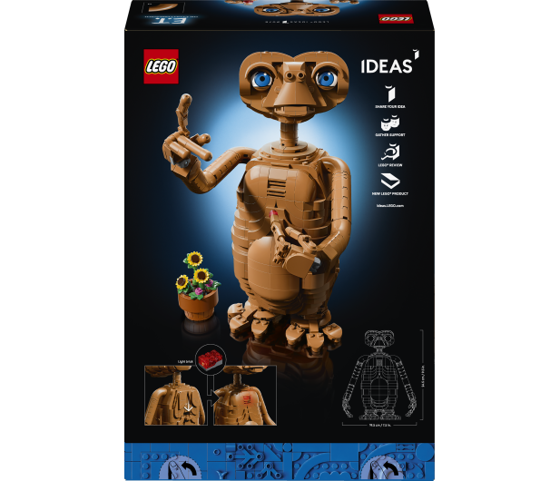 LEGO IDEAS 21370 E.T. the Extra-Terrestrial - 1547389 - zdjęcie 4